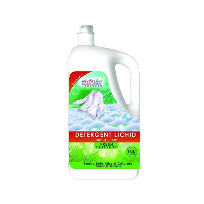 Detergent lichid 5L Turbo Clean Economic Fresh