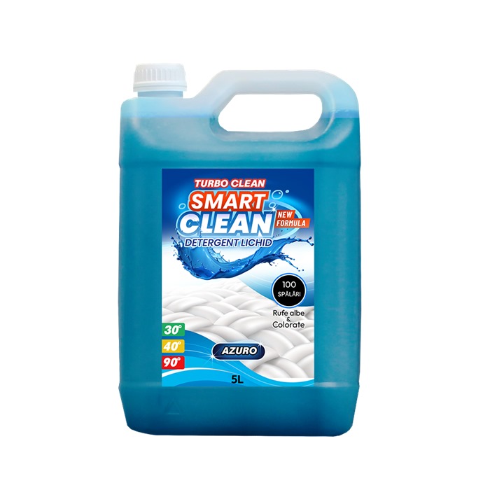 Detergent Lichid Turbo Clean 5L Azuro